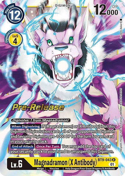 Image for Magnadramon (X Antibody) [X Record Pre-Release Cards]