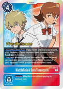 Image for Matt Ishida & Sora Takenouchi [X Record Pre-Release Cards]