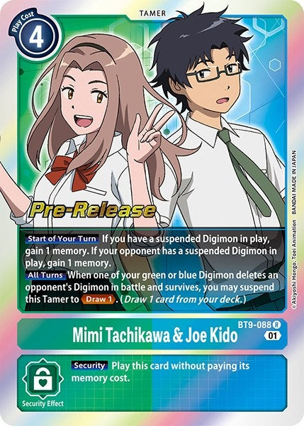Image for Mimi Tachikawa & Joe Kido [X Record Pre-Release Cards]
