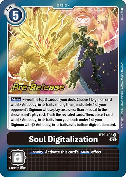 Image for Soul Digitalization [X Record Pre-Release Cards]