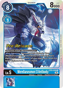 Image for WereGarurumon (X Antibody) [X Record Pre-Release Cards]