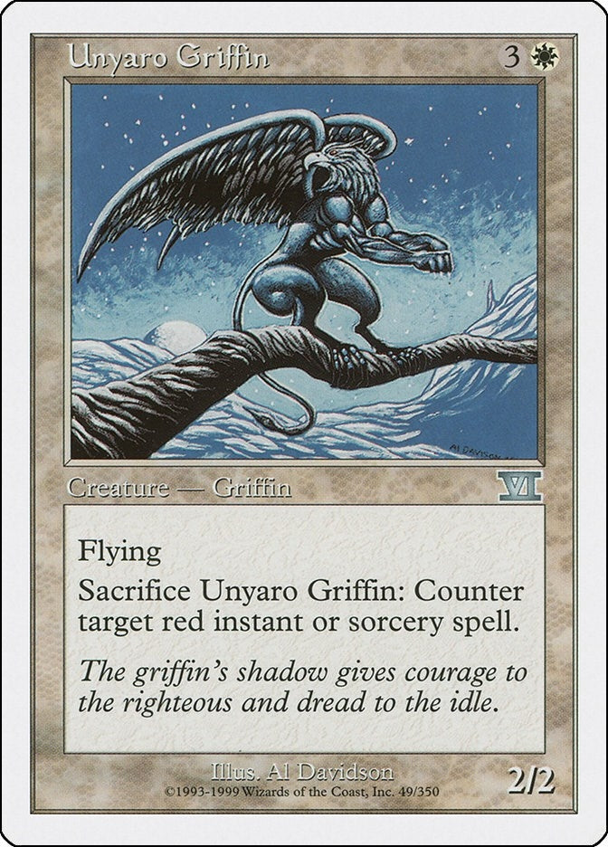 Unyaro Griffin [Classic Sixth Edition]