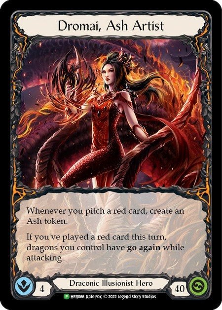 Image for Dromai, Ash Artist - HER066 [Flesh and Blood: Promo Cards]
