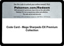 Code Card Mega Sharpedo EX Premium Collection [SM01]