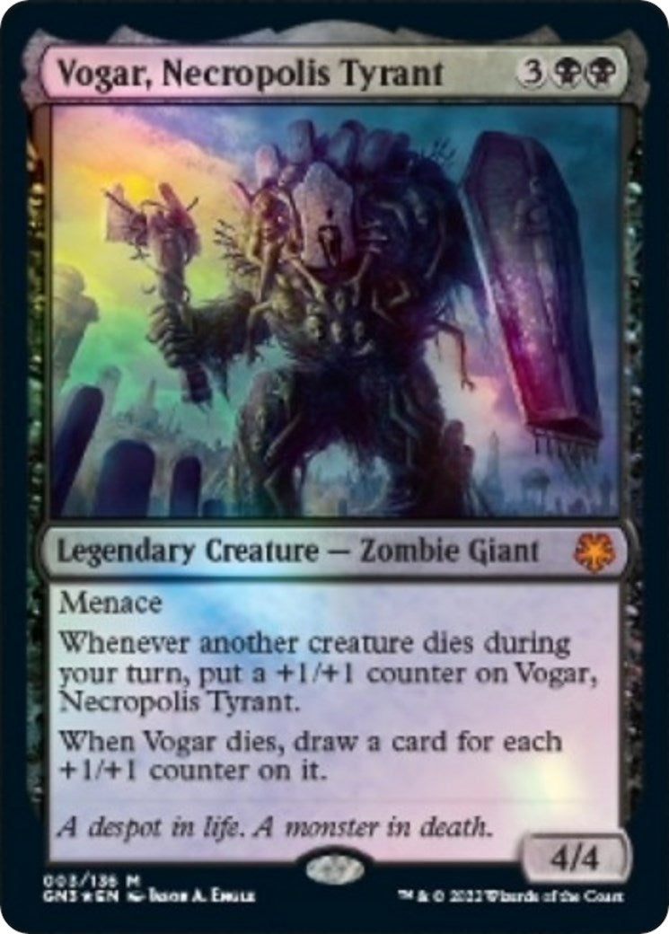 Vogar Necropolis Tyrant (3) [GN3]