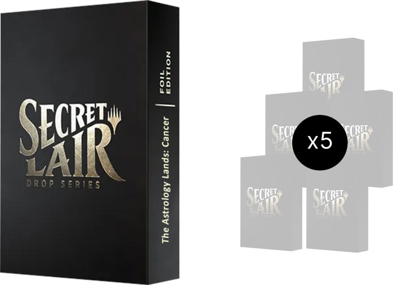 Secret Lair Drop Astrology Lands Cancer Bundle Traditional Foil Edition [SLD]