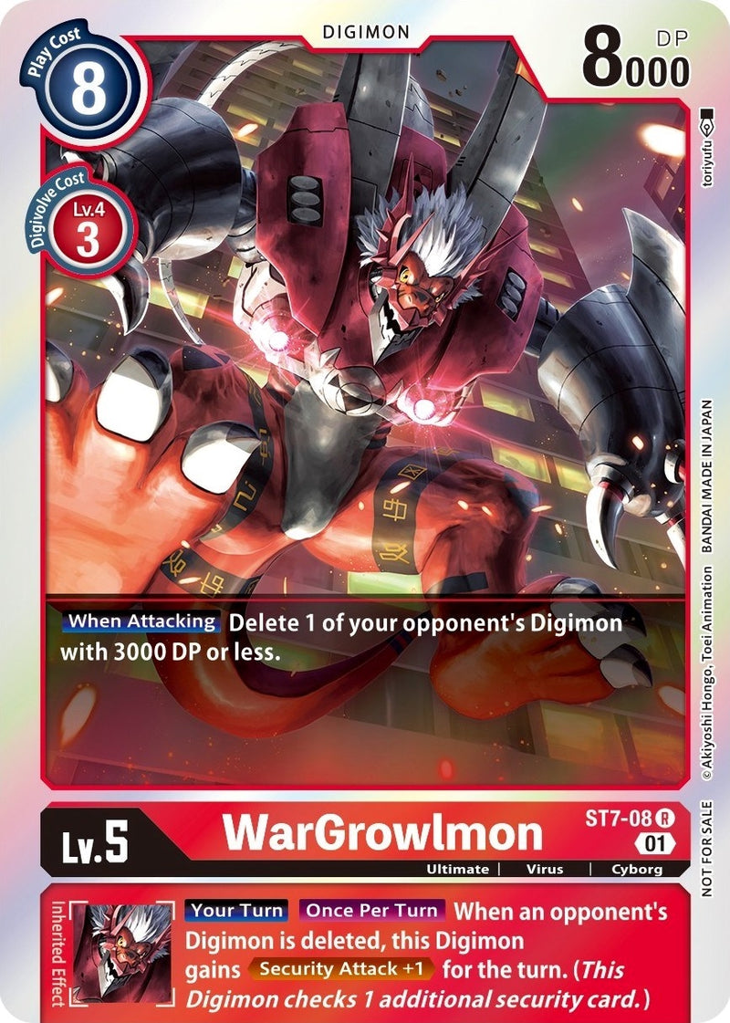 Image for WarGrowlmon (Gen Con 2022) [Starter Deck 07: Gallantmon]