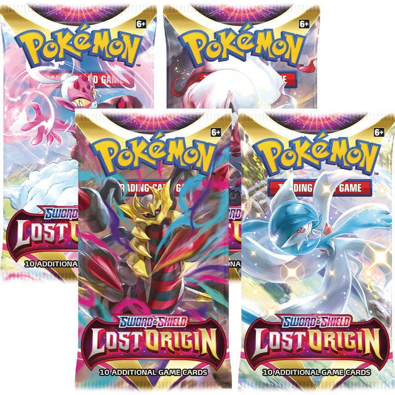 Lost Origin Booster Pack Art Bundle Set of 4 [SWSH11]