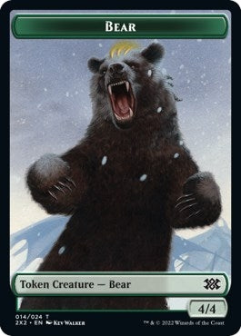 Bear Spirit 008 Double sided Token [2X2]
