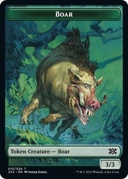 Boar Vampire Double sided Token [2X2]