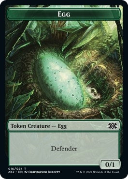 Egg Knight Double sided Token [2X2]