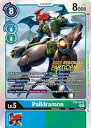 Image for Paildramon (2022 Championship Offline Regional) [Online Participant] [Starter Deck 09: Ultimate Ancient Dragon]