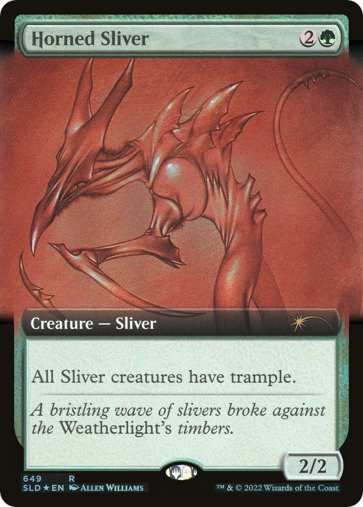 Horned Sliver Extended Art (649) [SLD]