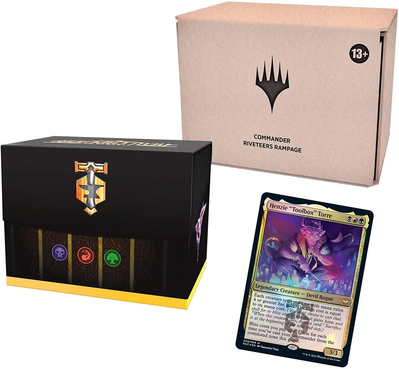 Streets of New Capenna Commander Deck Riveteers Rampage Minimal Packaging [NCC]