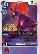 Image for Guilmon (2022 Championship Offline Regional) [Online Champion] [Battle of Omni]