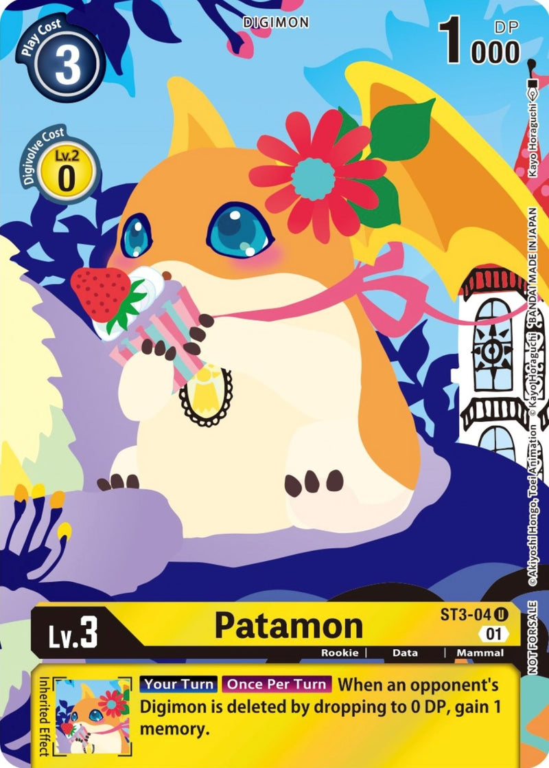 Image for Patamon (Tamer's Card Set 2 Floral Fun) [Starter Deck 03: Heaven's Yellow]