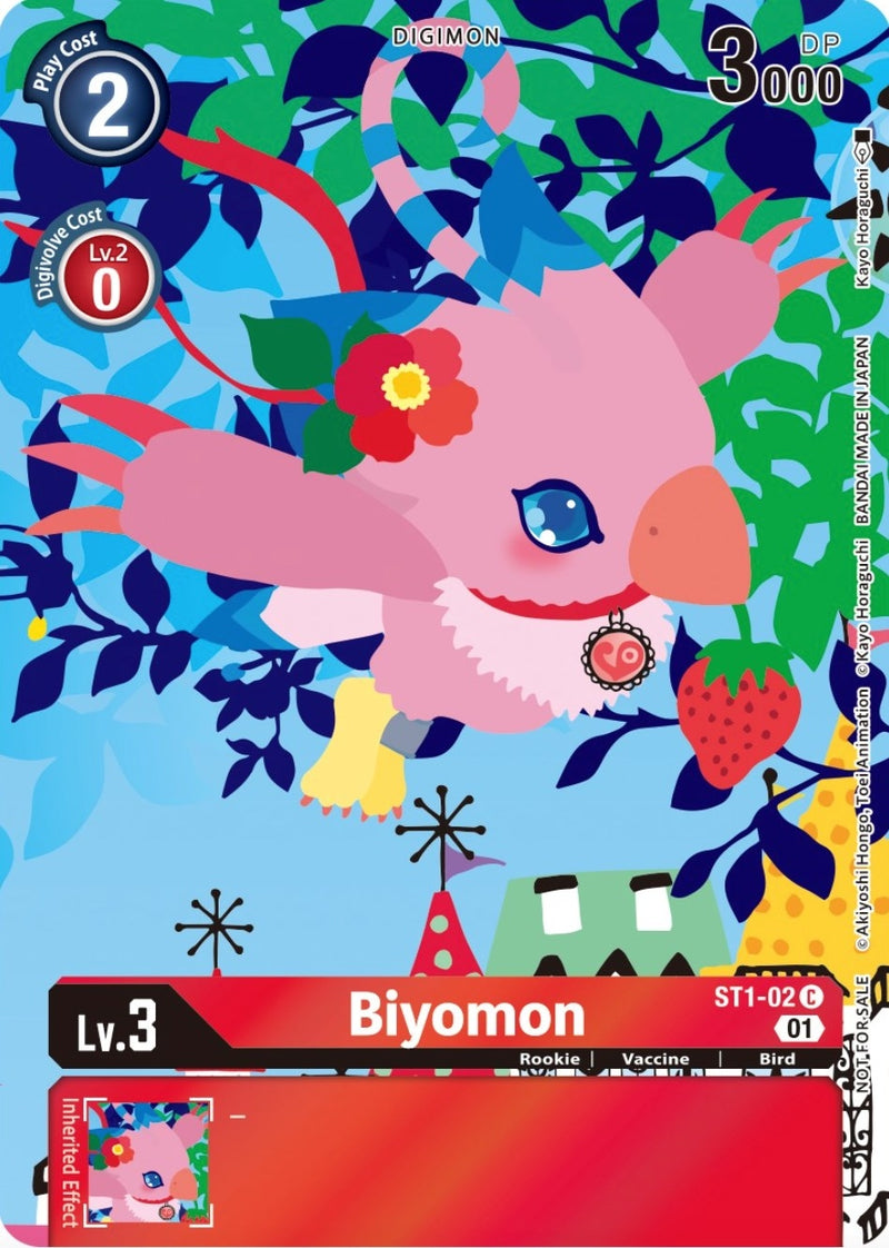 Image for Biyomon (Tamer's Card Set 2 Floral Fun) [Starter Deck 01: Gaia Red]
