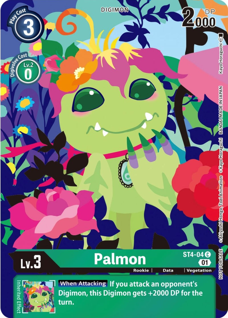 Image for Palmon (Tamer's Card Set 2 Floral Fun) [Starter Deck 04: Giga Green]