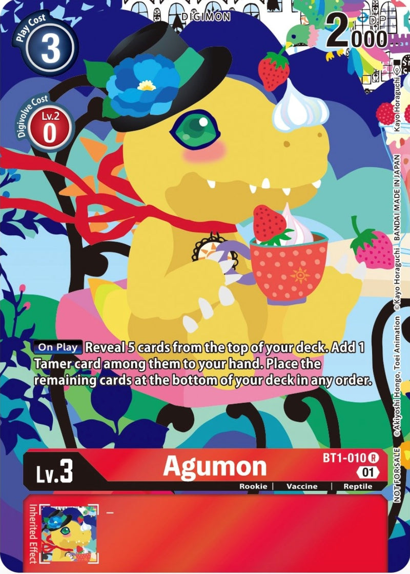 Image for Agumon - BT1-010 (Tamer's Card Set 2 Floral Fun) [Release Special Booster]