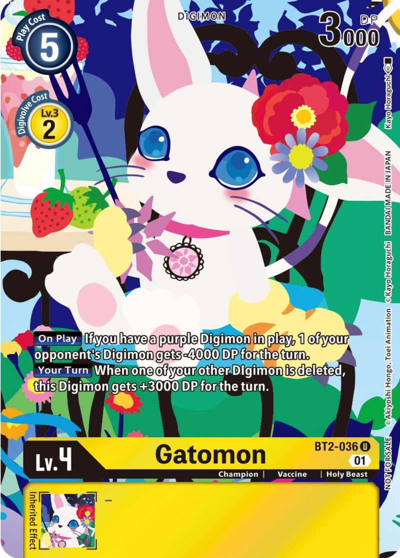 Image for Gatomon - BT2-036 (Tamer's Card Set 2 Floral Fun) [Release Special Booster]
