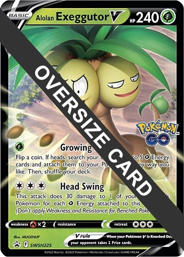 Alolan Exeggutor V SWSH225 (SWSH225) [PR]