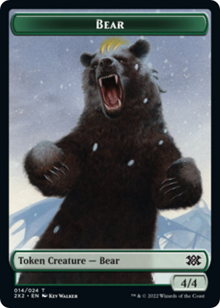 Bear Eldrazi Scion Double sided Token [2X2]