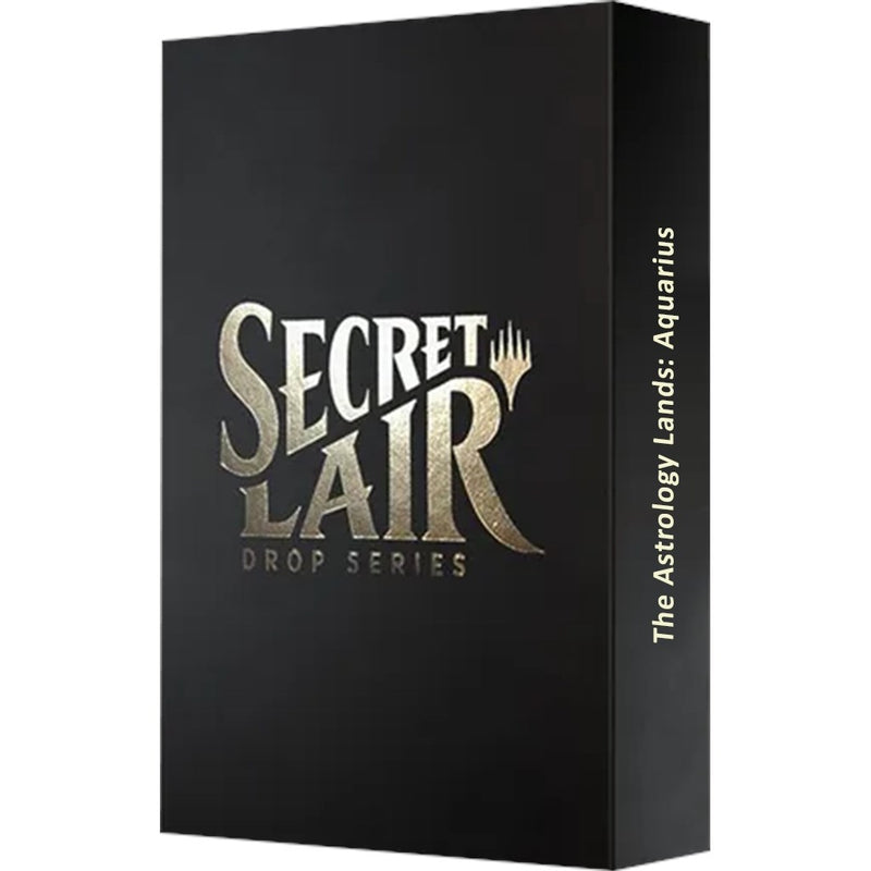 Secret Lair Drop Astrology Lands Aquarius Non Foil Edition [SLD]
