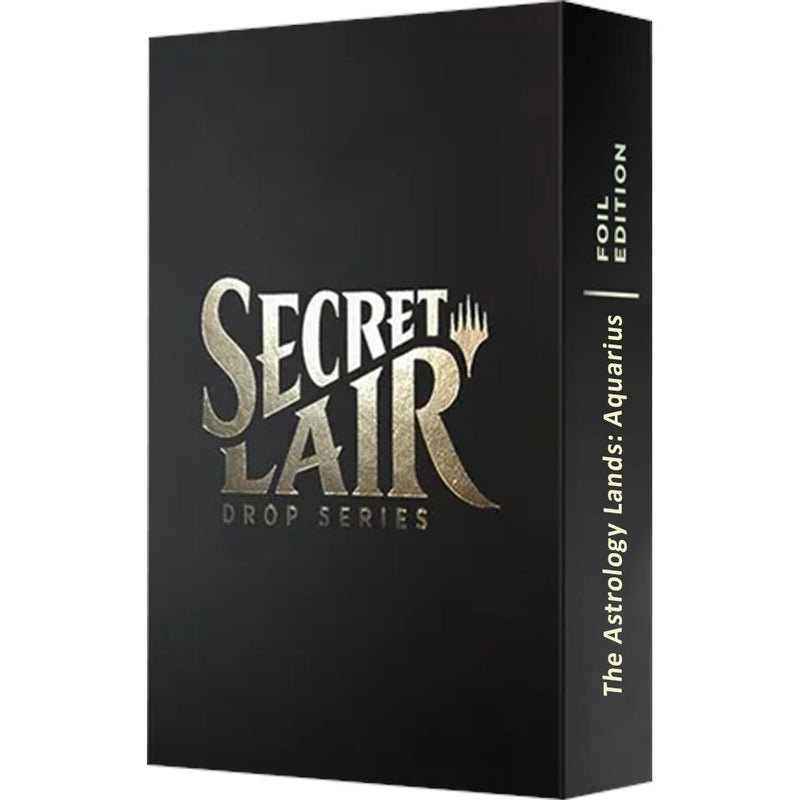 Secret Lair Drop Astrology Lands Aquarius Traditional Foil Edition [SLD]
