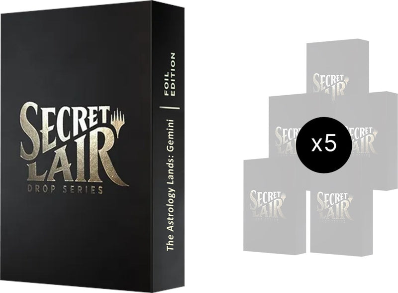 Secret Lair Drop Astrology Lands Gemini Bundle Traditional Foil Edition [SLD]