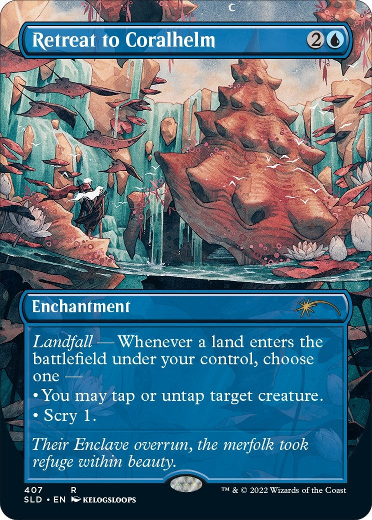Retreat to Coralhelm Borderless (407) [SLD]