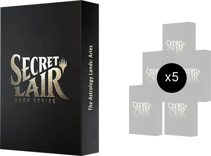 Secret Lair Astrology Lands Aries Bundle Non Foil Edition [SLD]