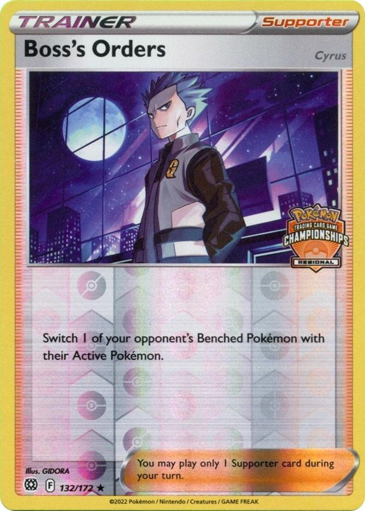 Bosss Orders 132 172 Regional Championships (132/172) [PR]