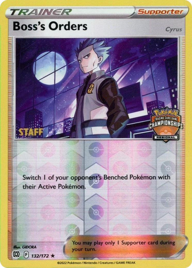 Bosss Orders 132 172 Regional Championships Staff (132/172) [PR]