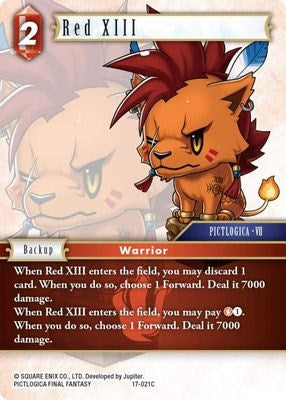 Red XIII (17-021C) [17]