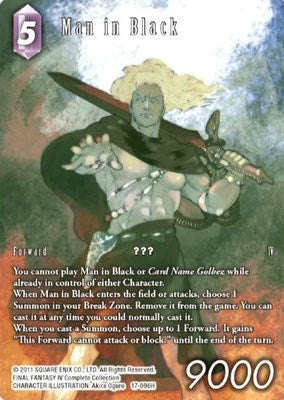 Man in Black Full Art (17-096H) [17]