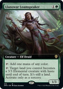 Llanowar Loamspeaker Extended Art (416) [DMU]