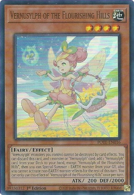 Vernusylph of the Flourishing Hills (POTE-EN016) [POTE]