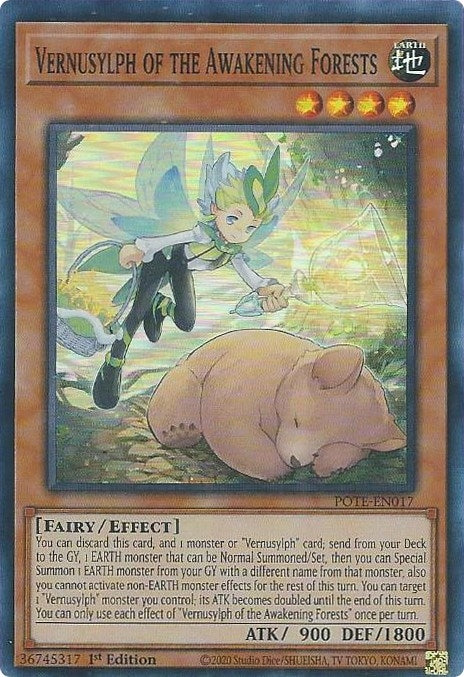 Vernusylph of the Awakening Forests (POTE-EN017) [POTE]