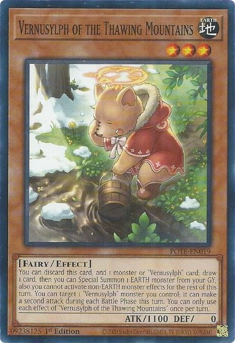 Vernusylph of the Thawing Mountains (POTE-EN019) [POTE]