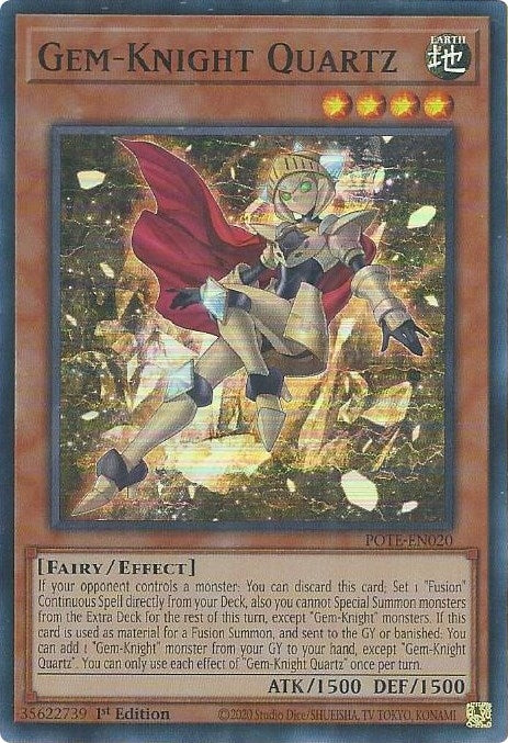 Gem Knight Quartz (POTE-EN020) [POTE]