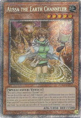 Aussa the Earth Channeler Starlight Rare (POTE-EN032) [POTE]