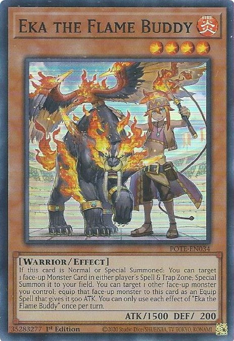 Eka the Flame Buddy (POTE-EN034) [POTE]