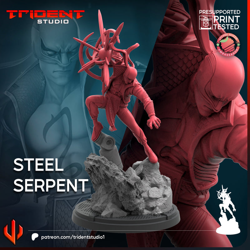 STEEL SERPENT - Marvel MCP-Compatible 40mm Resin Miniature