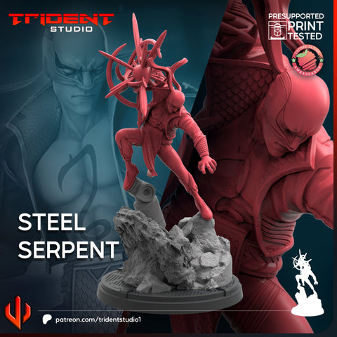STEEL SERPENT - Marvel MCP-Compatible 40mm Resin Miniature