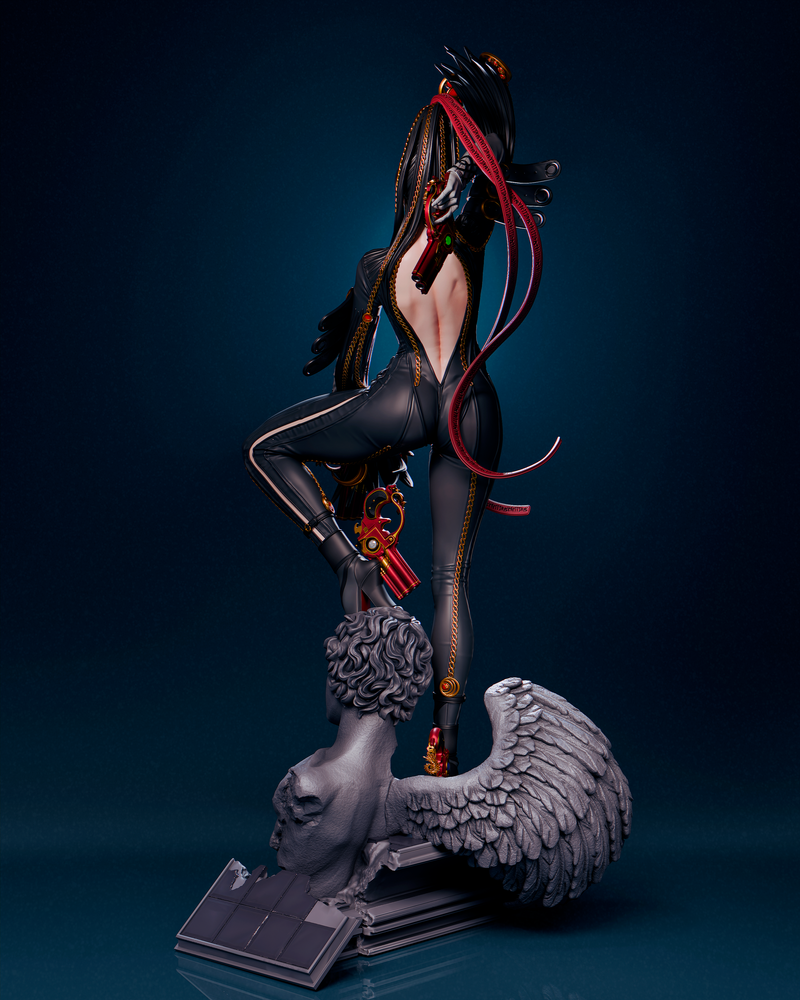 Bayonetta by Davi Resin Statue - view 3