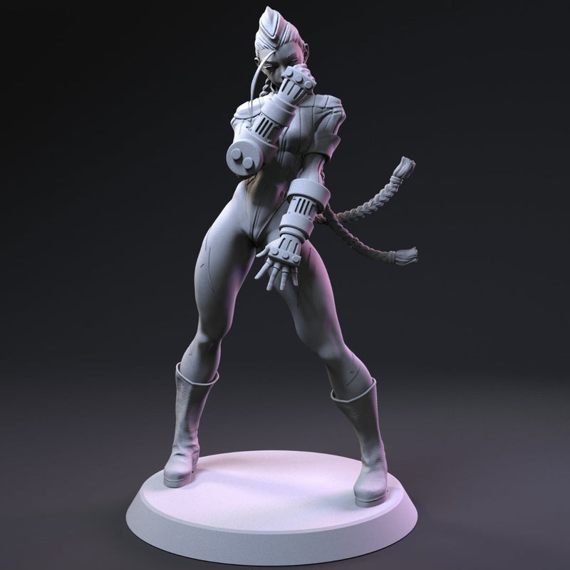 Cammy Resin Statue - Design 1 - view 4