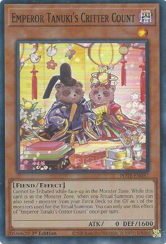 Emperor Tanukis Critter Count (POTE-EN037) [POTE]