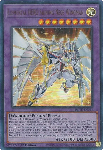 Elemental HERO Shining Neos Wingman (POTE-EN041) [POTE]