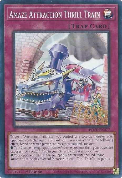 Amaze Attraction Thrill Train (POTE-EN077) [POTE]