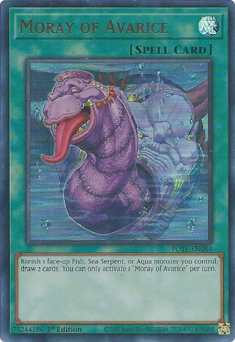 Moray of Avarice (POTE-EN084) [POTE]